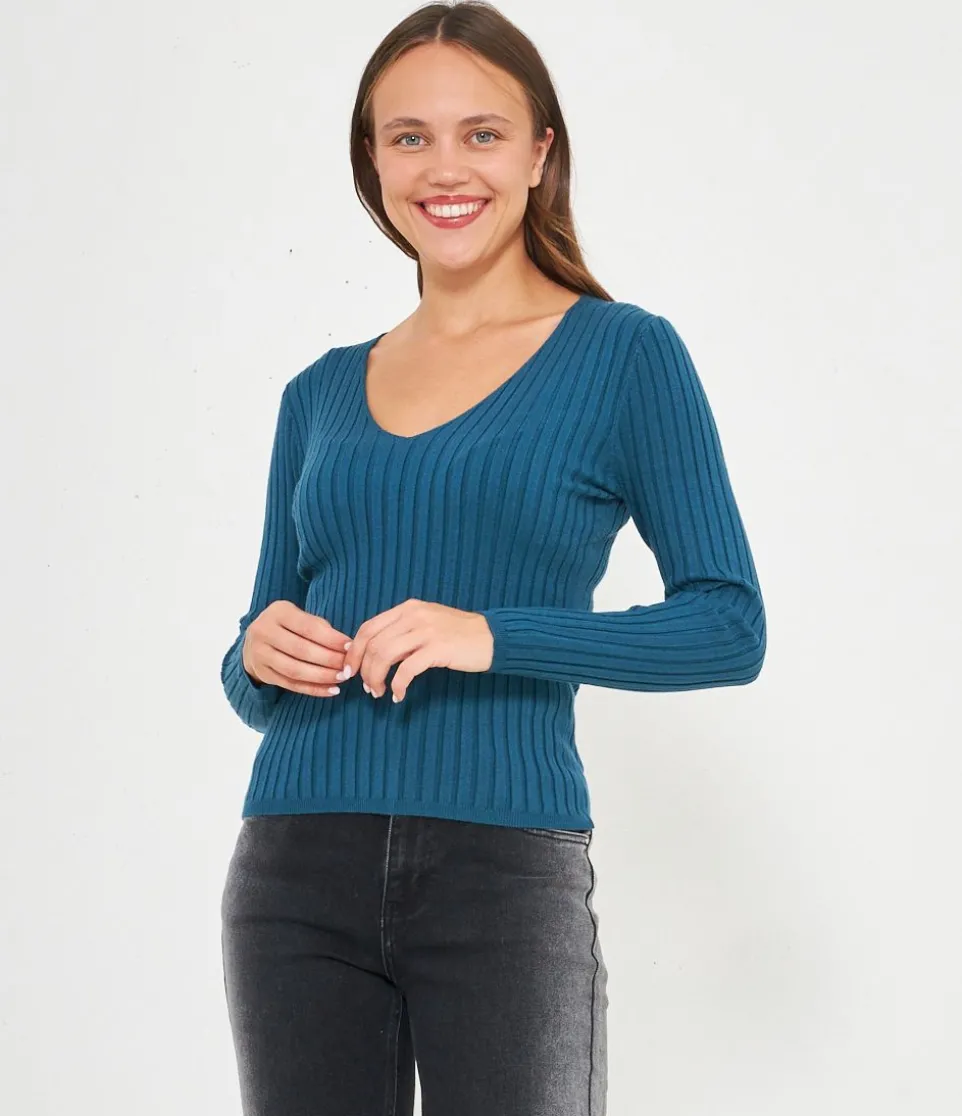Maglia a costine