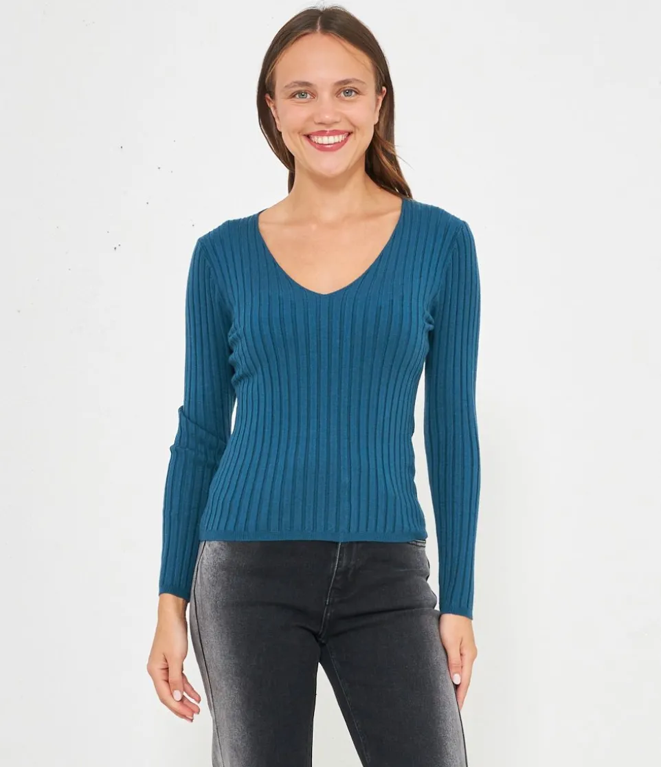 Maglia a costine