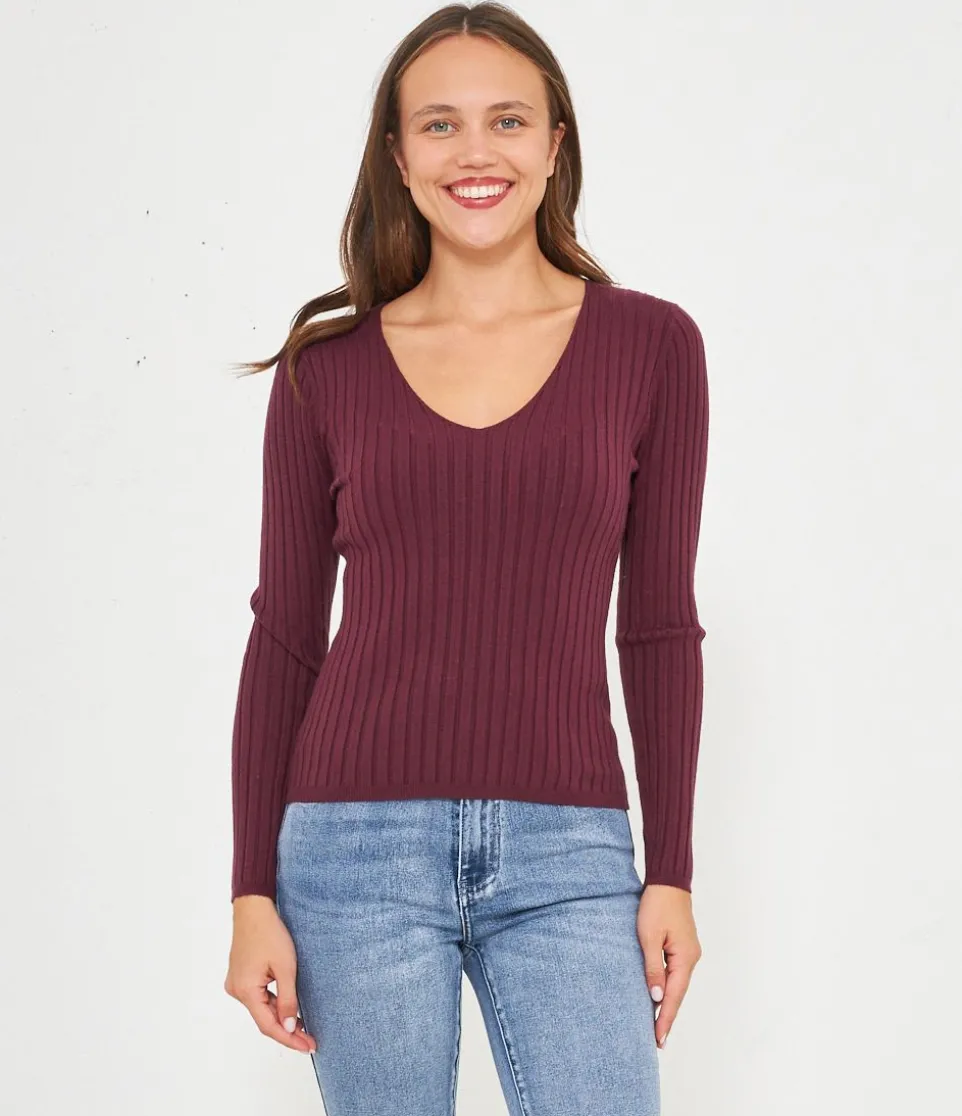 Maglia a costine