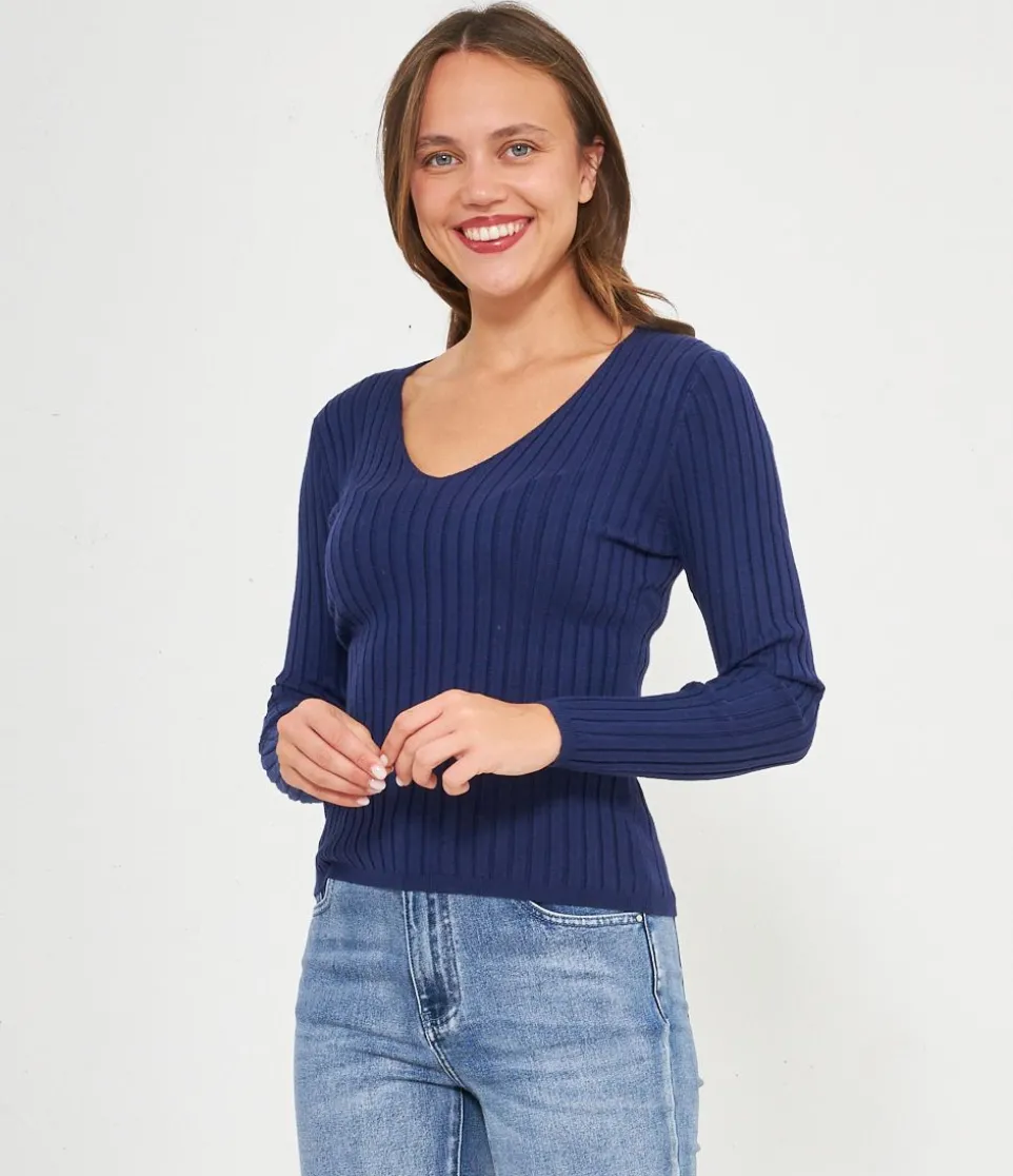 Maglia a costine