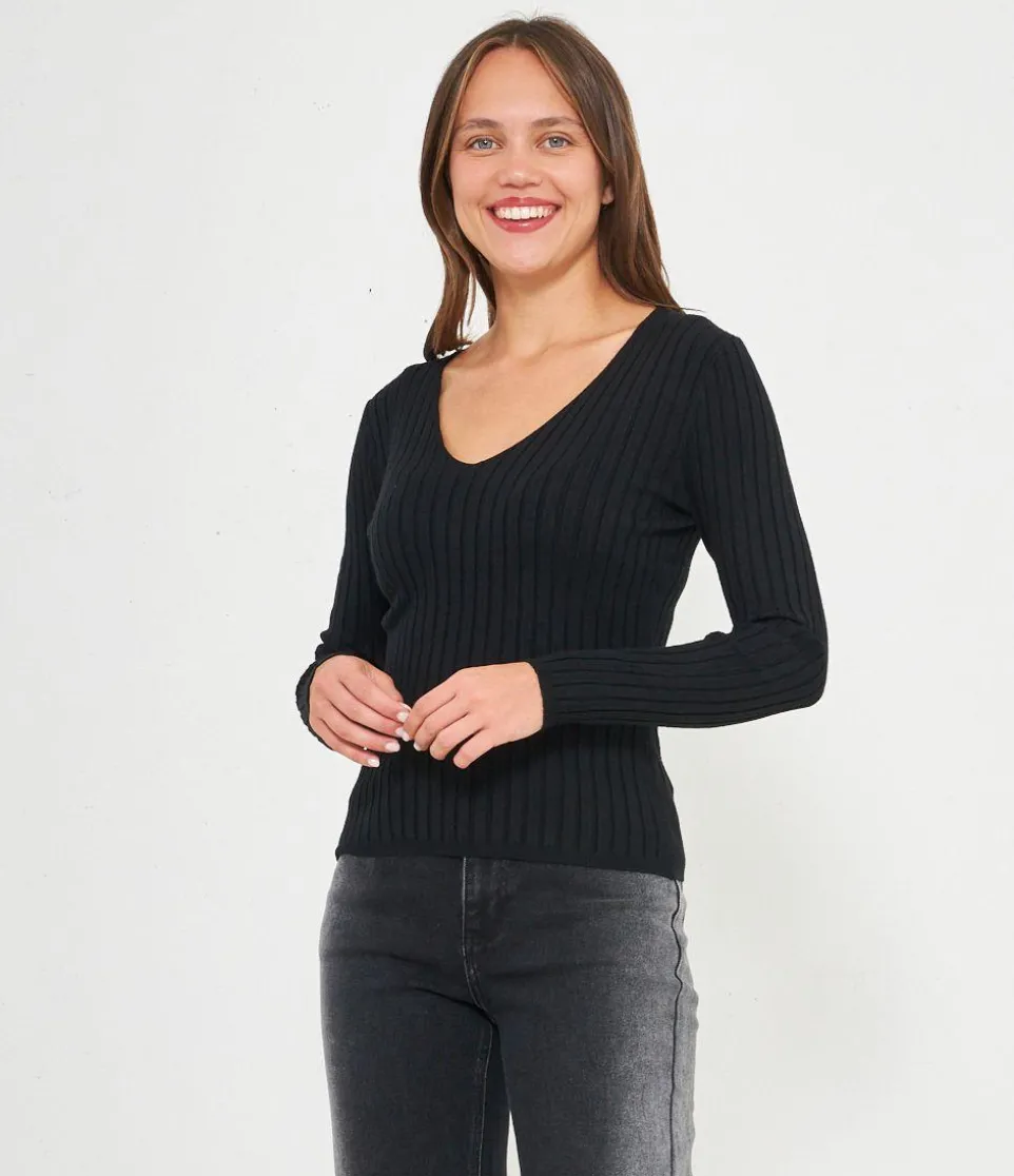 Maglia a costine