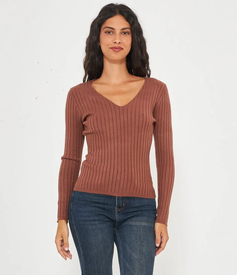 Maglia a costine