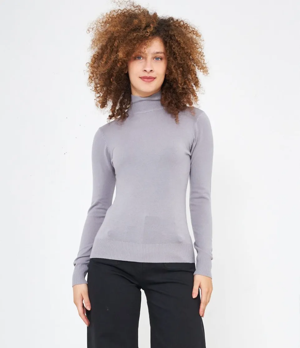 Maglia a mezzo collo