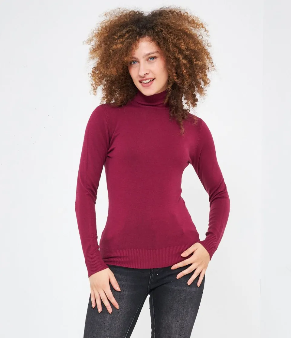 Maglia a mezzo collo