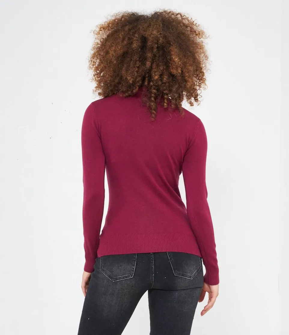 Maglia a mezzo collo