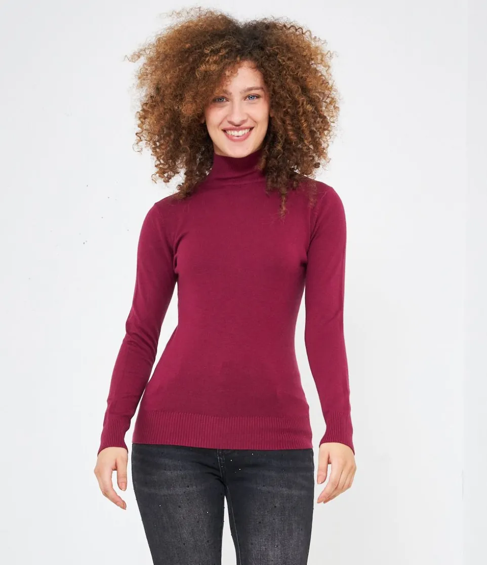 Maglia a mezzo collo