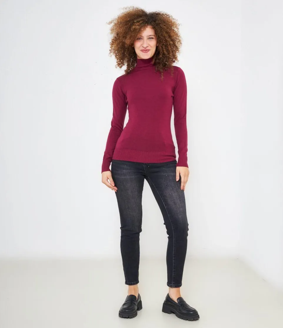 Maglia a mezzo collo