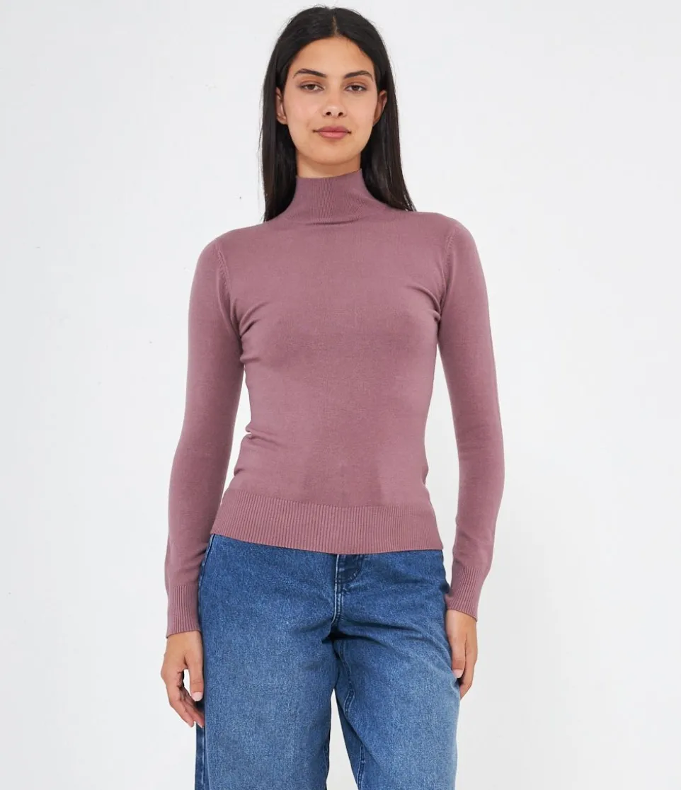 Maglia a mezzo collo