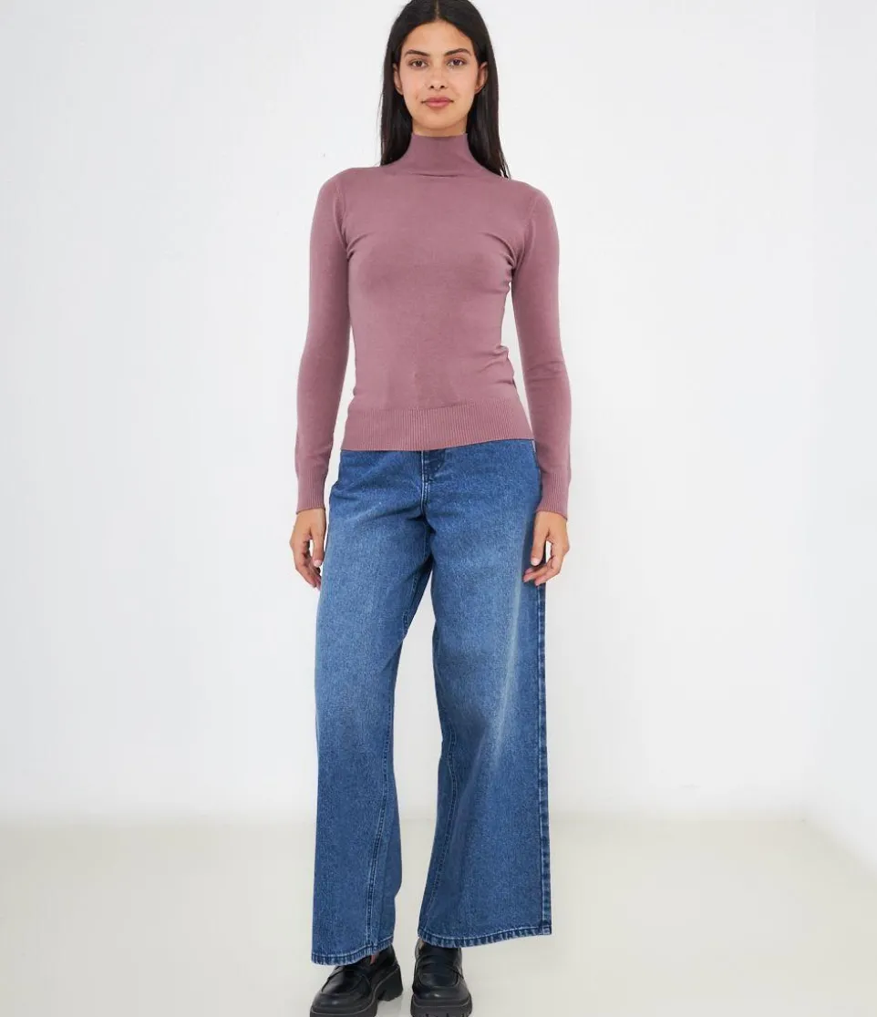 Maglia a mezzo collo