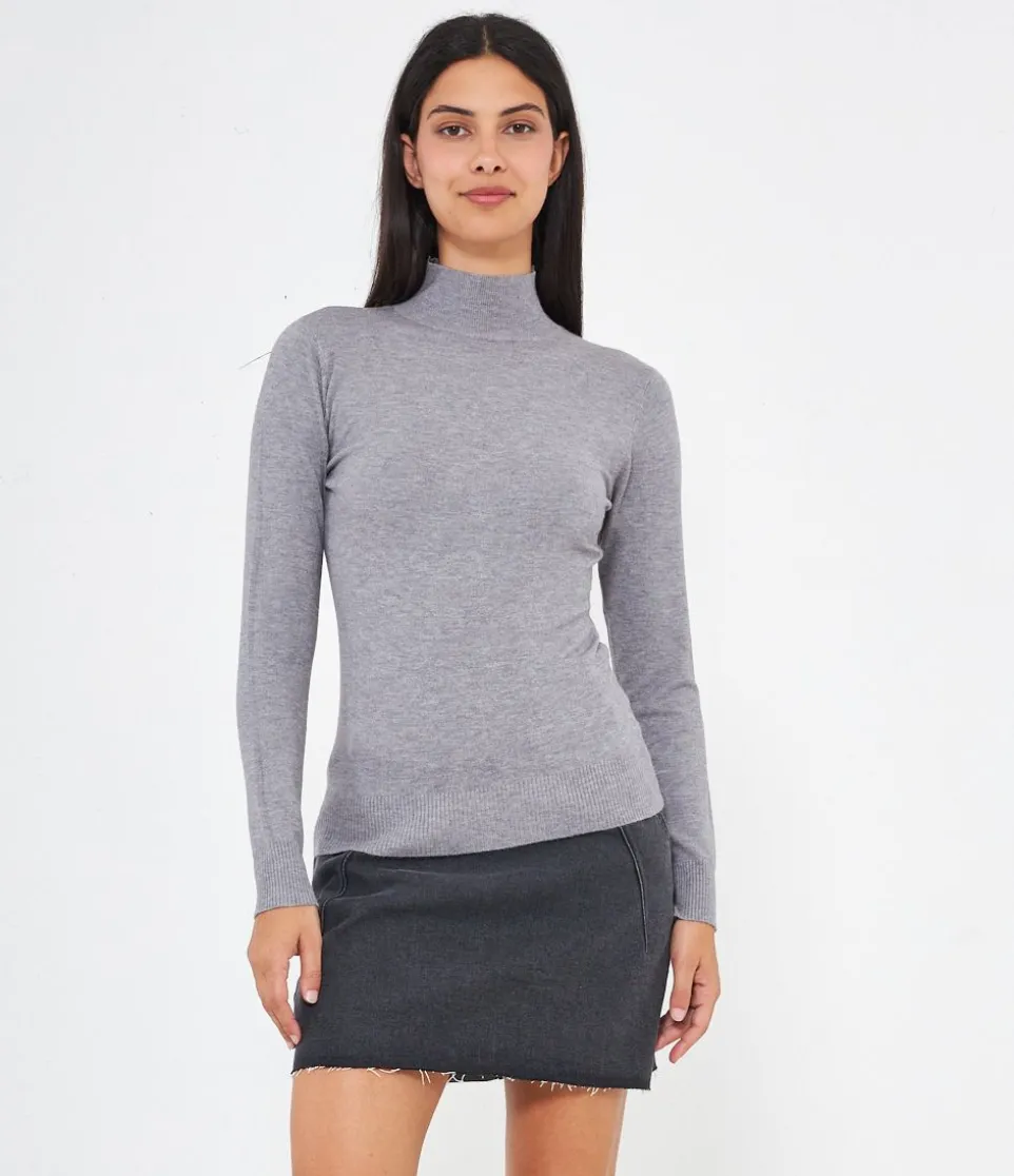 Maglia a mezzo collo