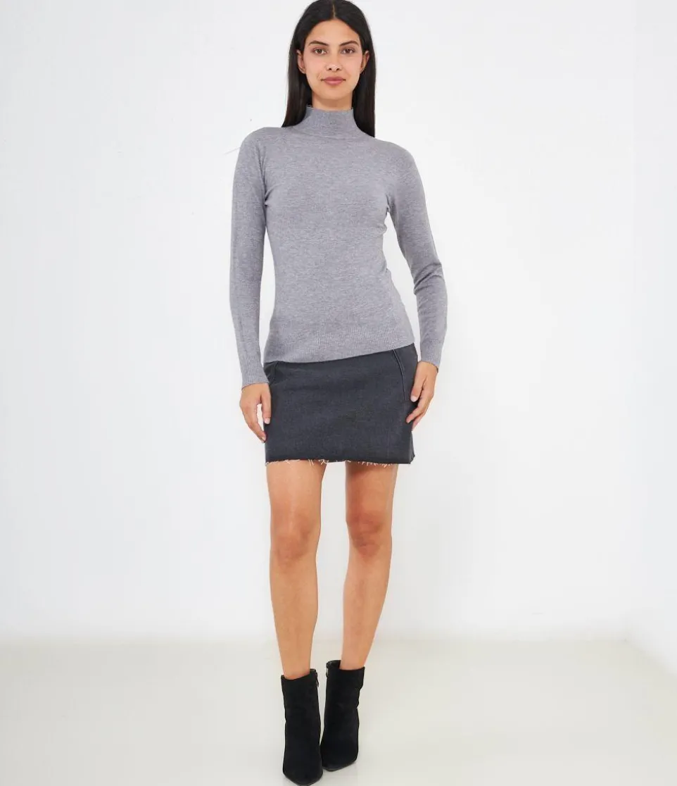 Maglia a mezzo collo