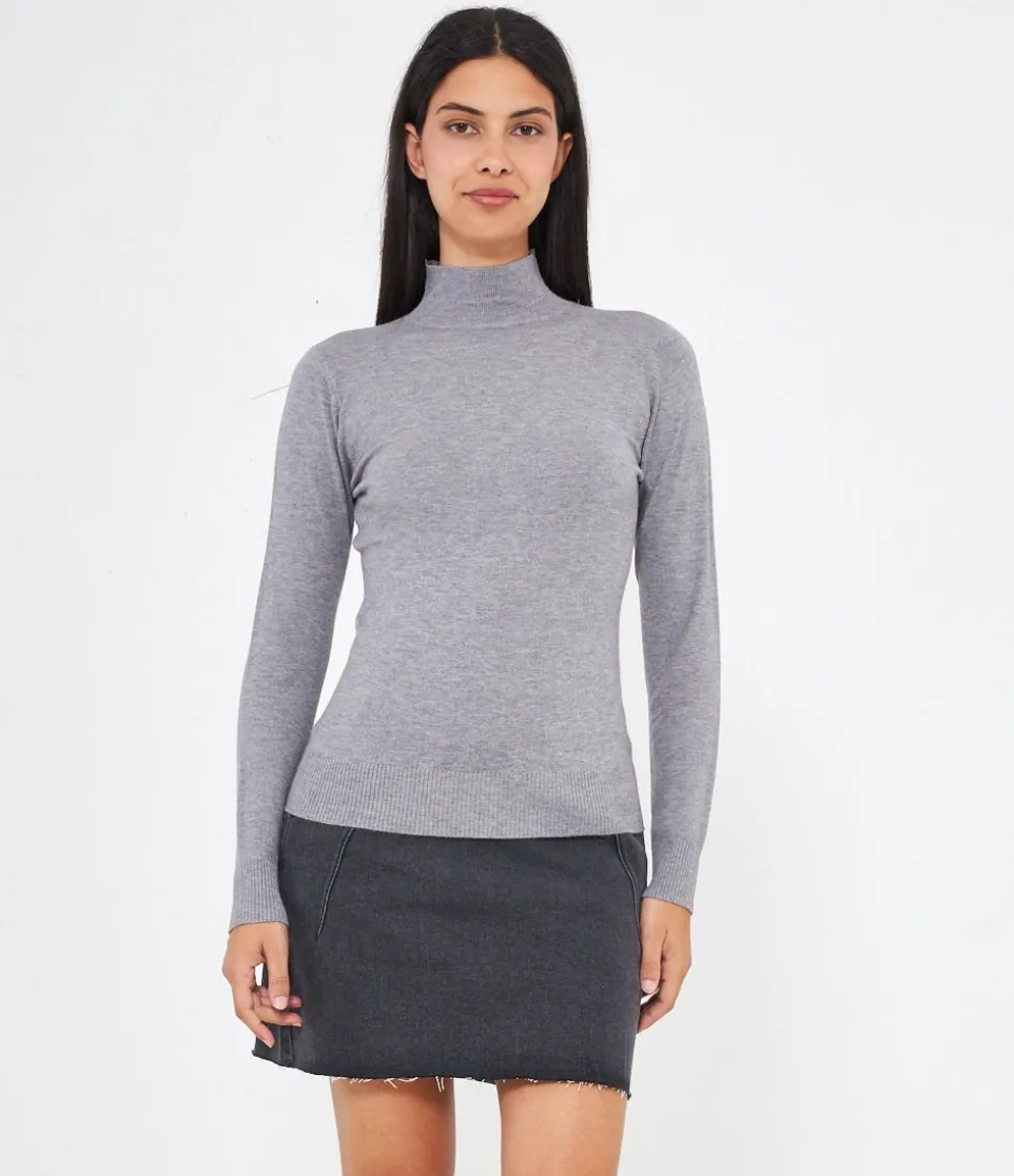 Maglia a mezzo collo