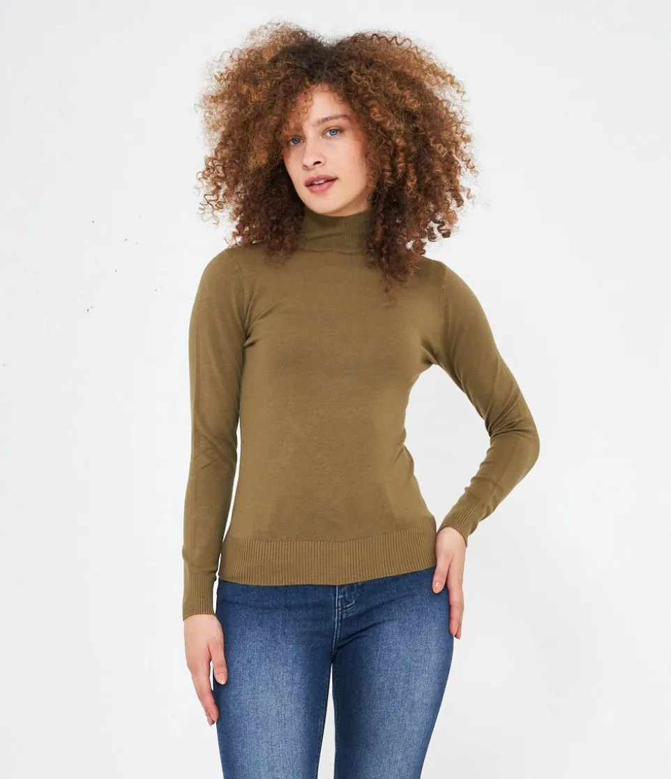 Maglia a mezzo collo