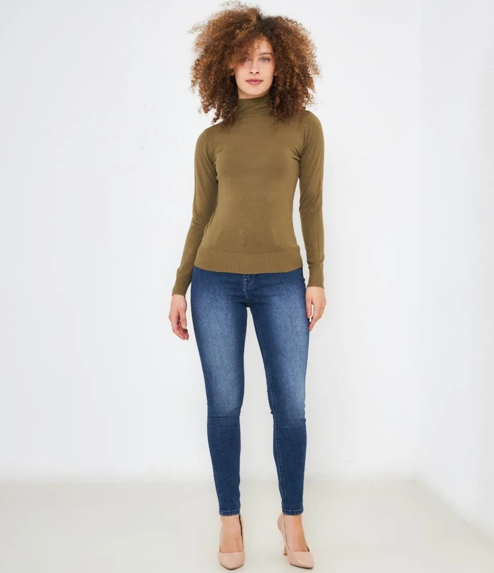 Maglia a mezzo collo