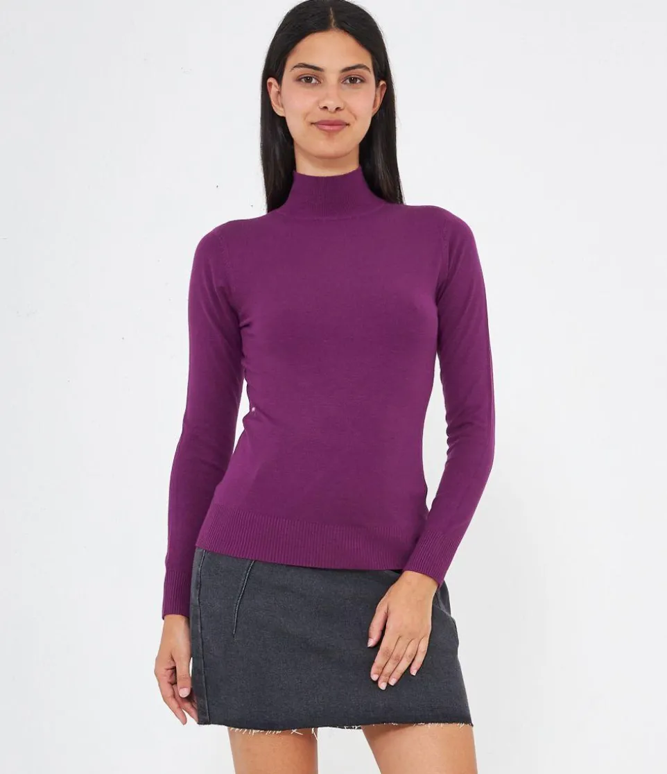 Maglia a mezzo collo