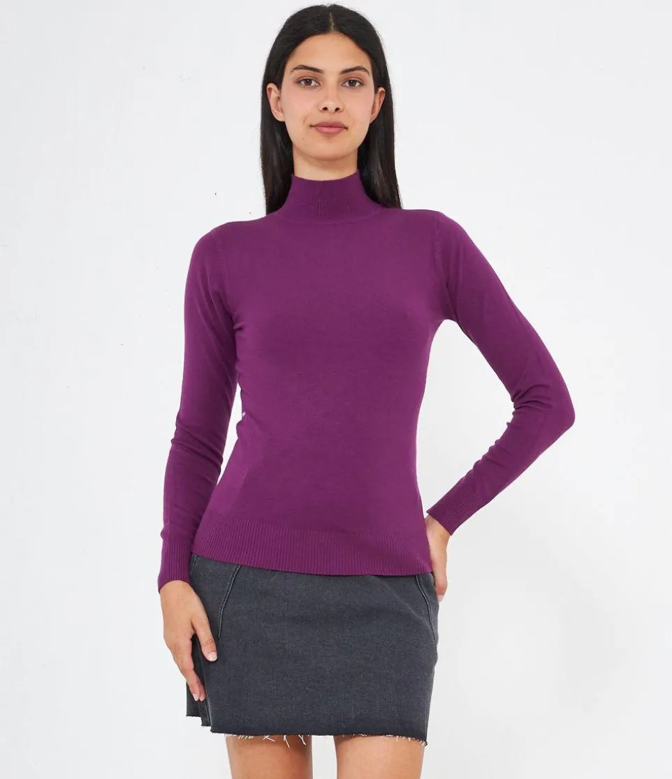 Maglia a mezzo collo