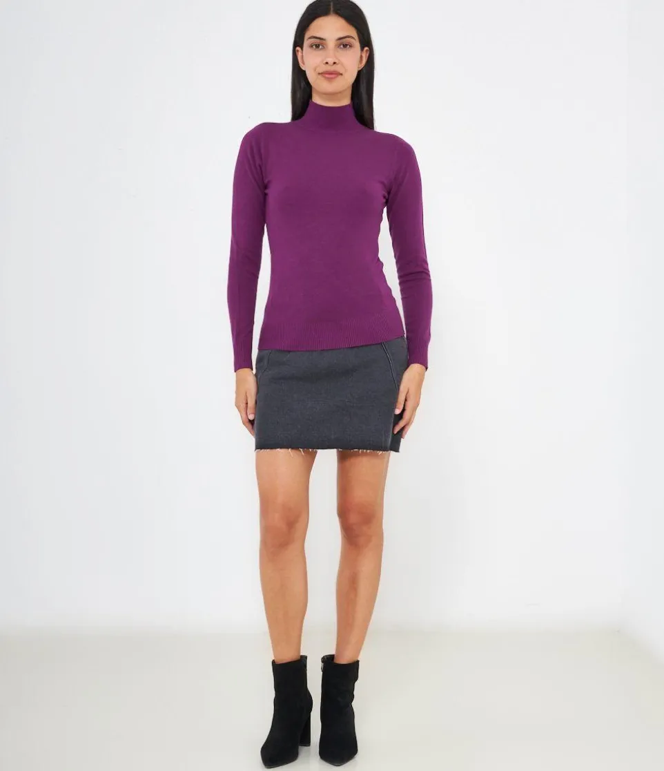 Maglia a mezzo collo