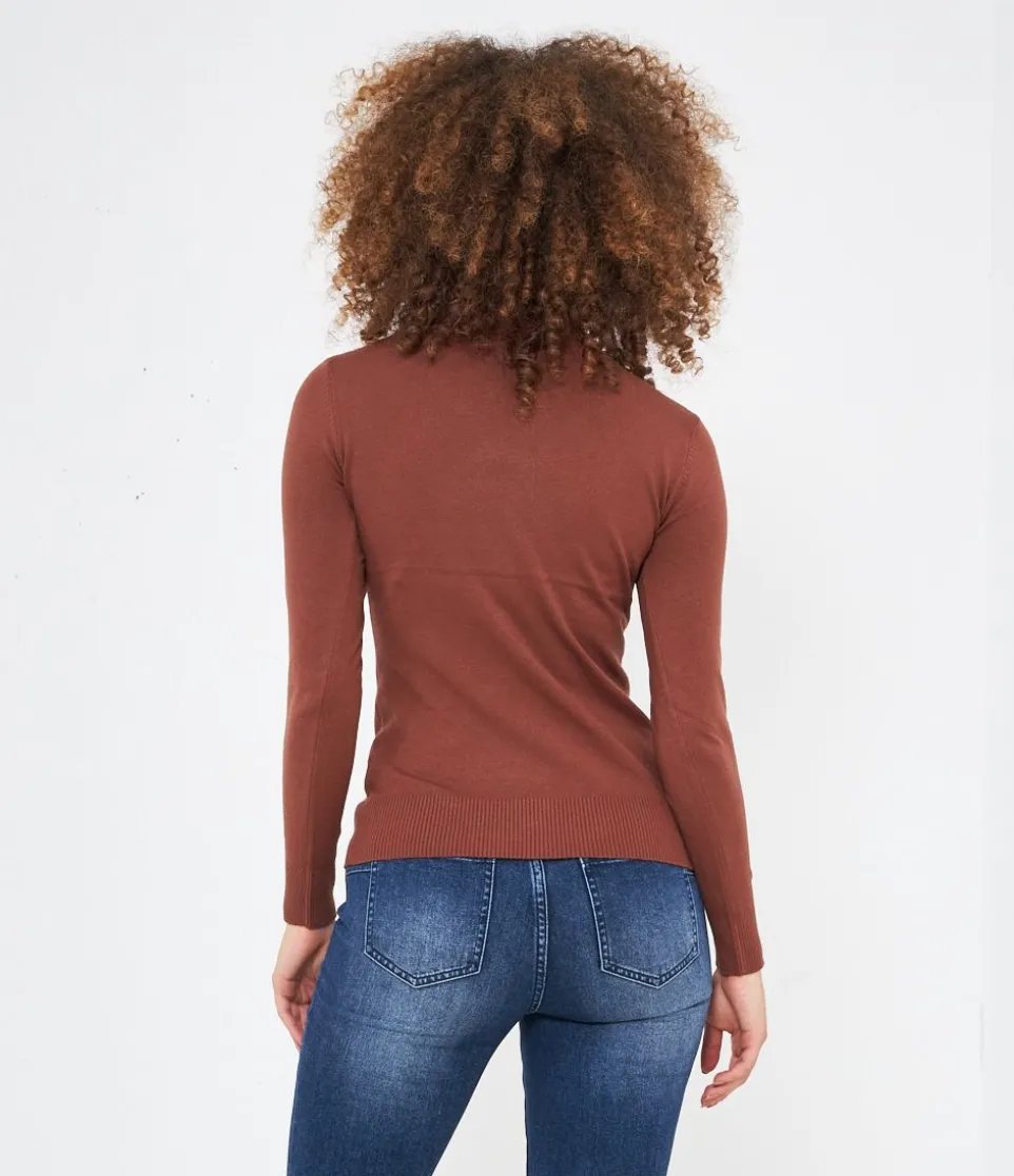 Maglia a mezzo collo