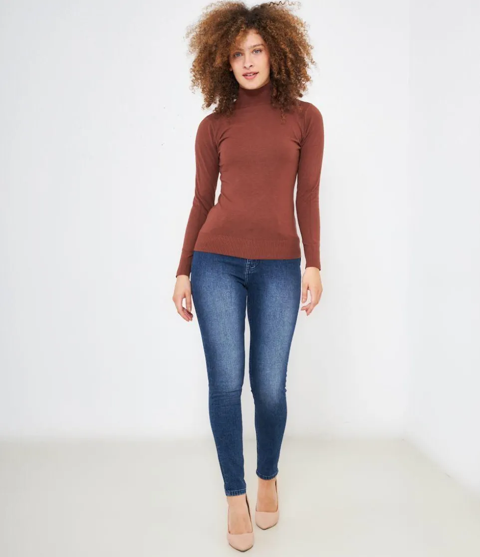 Maglia a mezzo collo