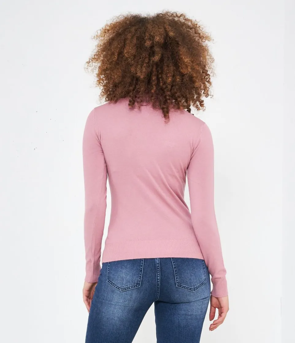 Maglia a mezzo collo