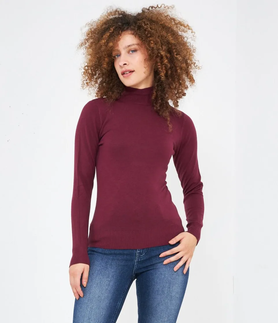 Maglia a mezzo collo