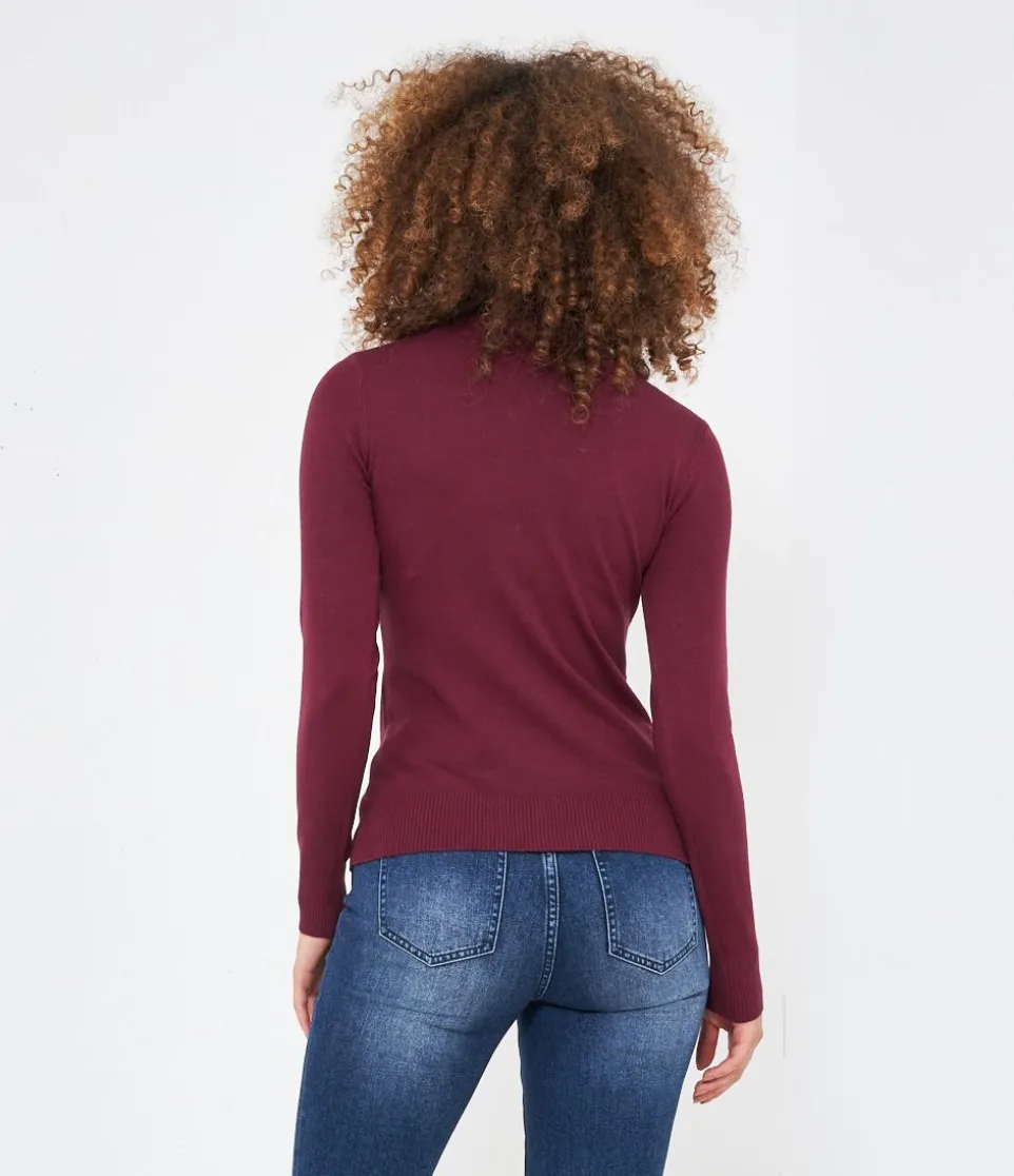 Maglia a mezzo collo