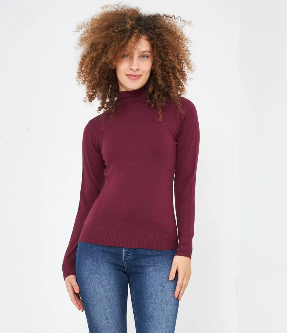 Maglia a mezzo collo