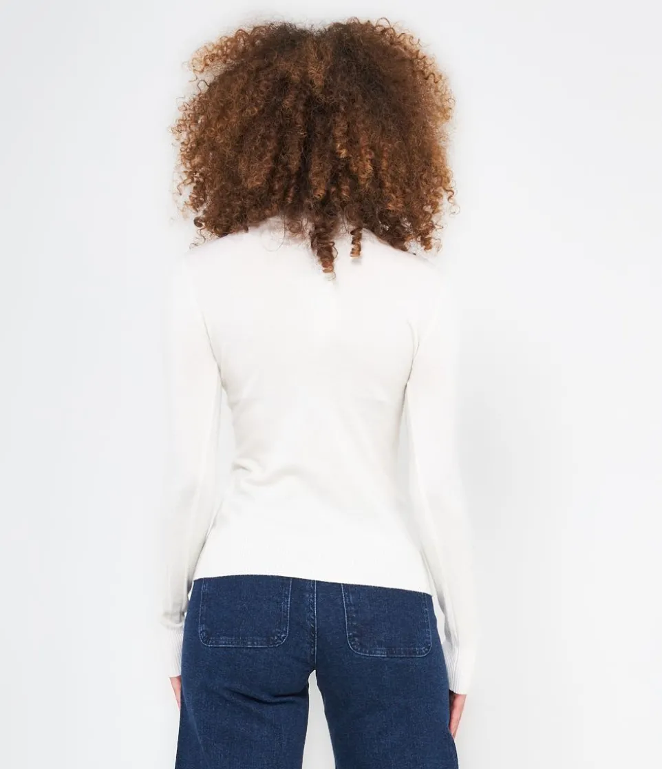 Maglia a mezzo collo