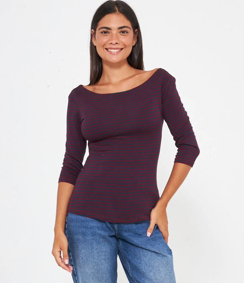 Maglia a righe