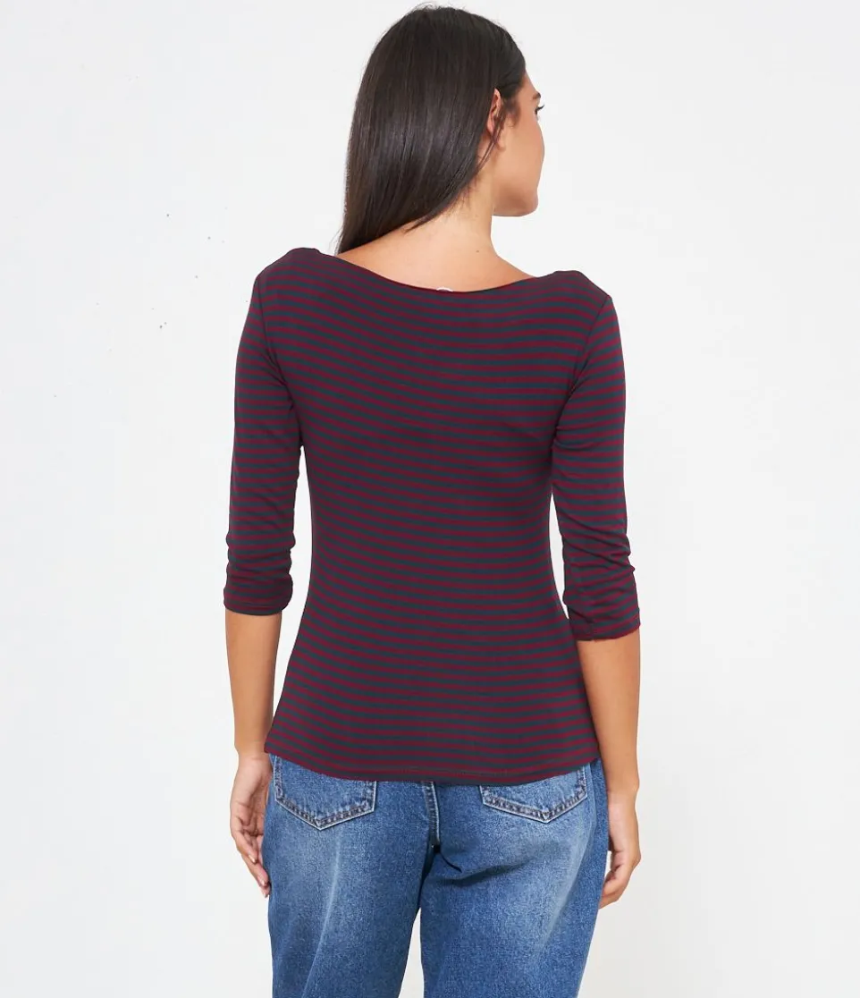 Maglia a righe