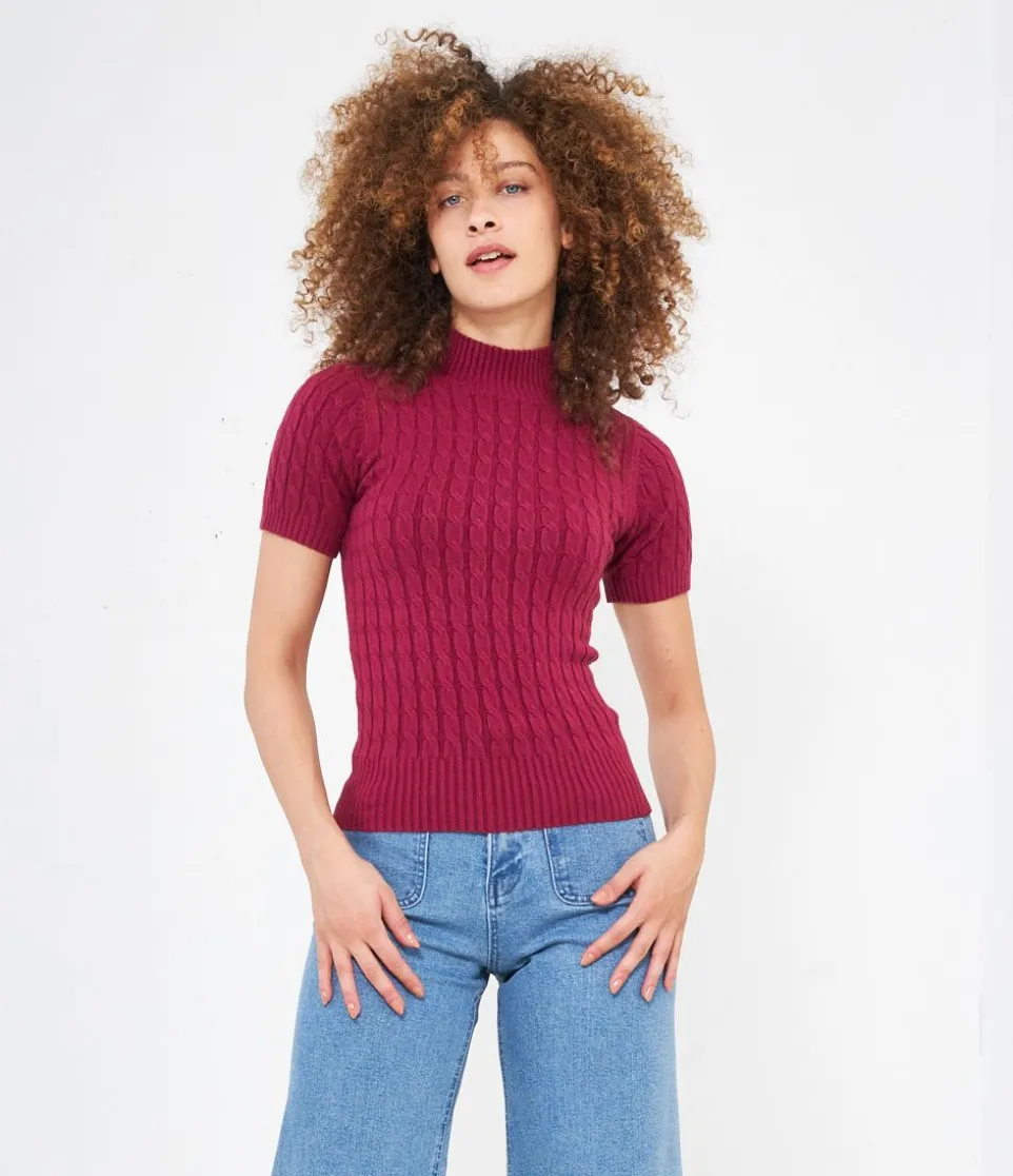 Maglia a trecce