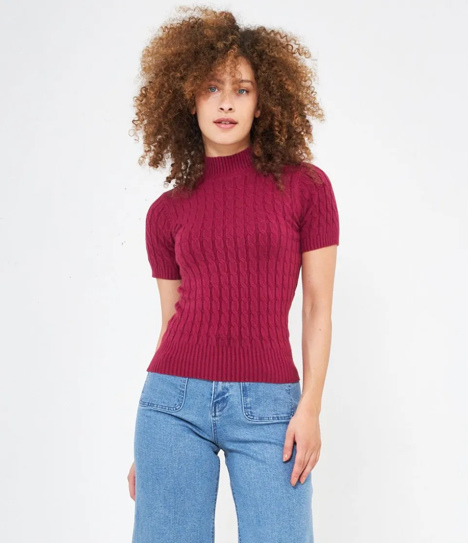 Maglia a trecce