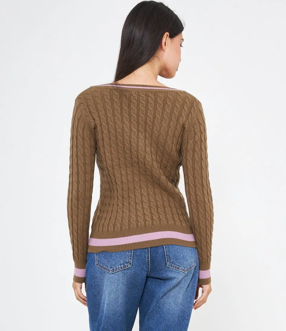 Maglia a trecce