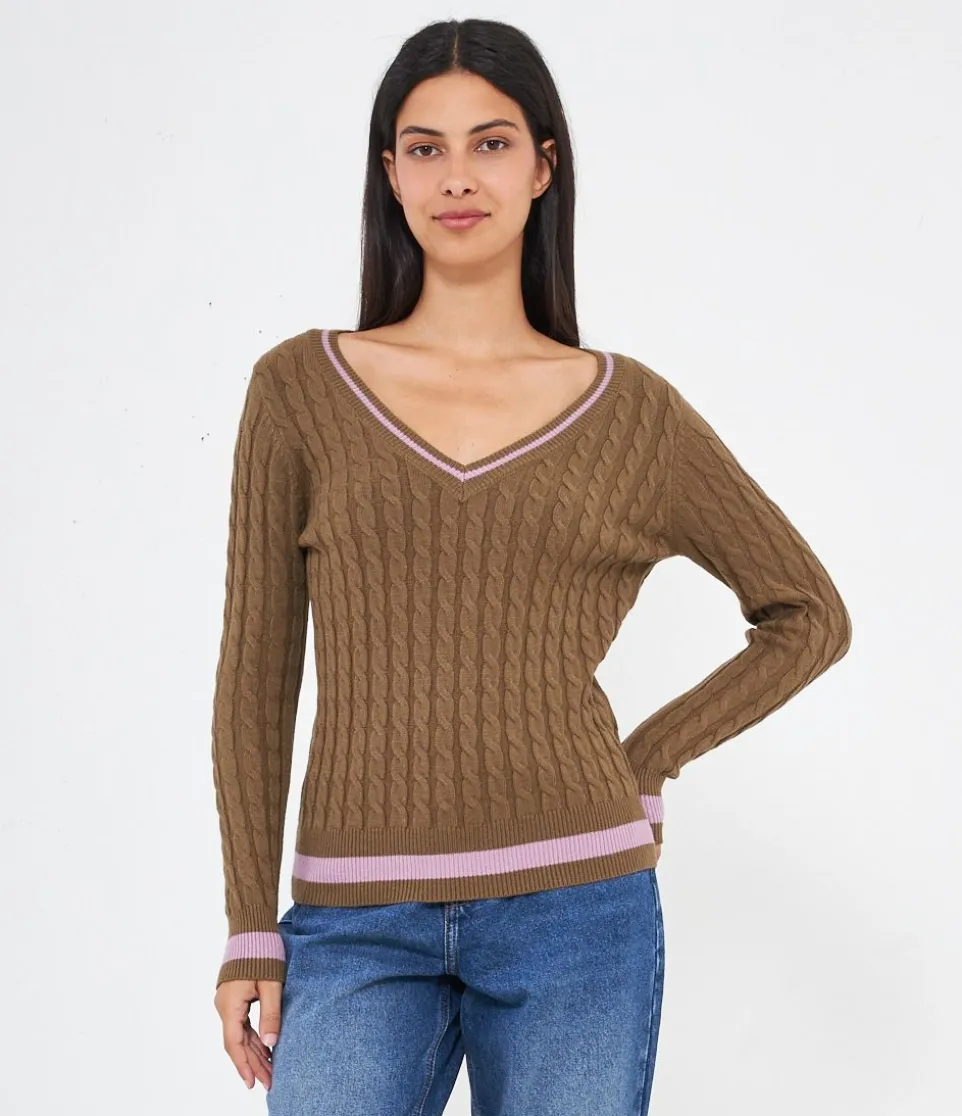 Maglia a trecce