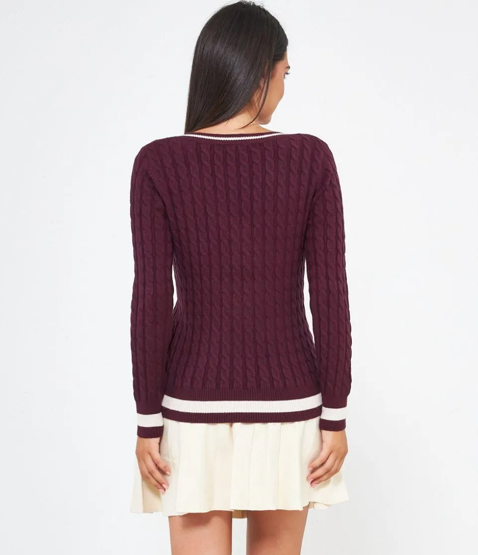 Maglia a trecce