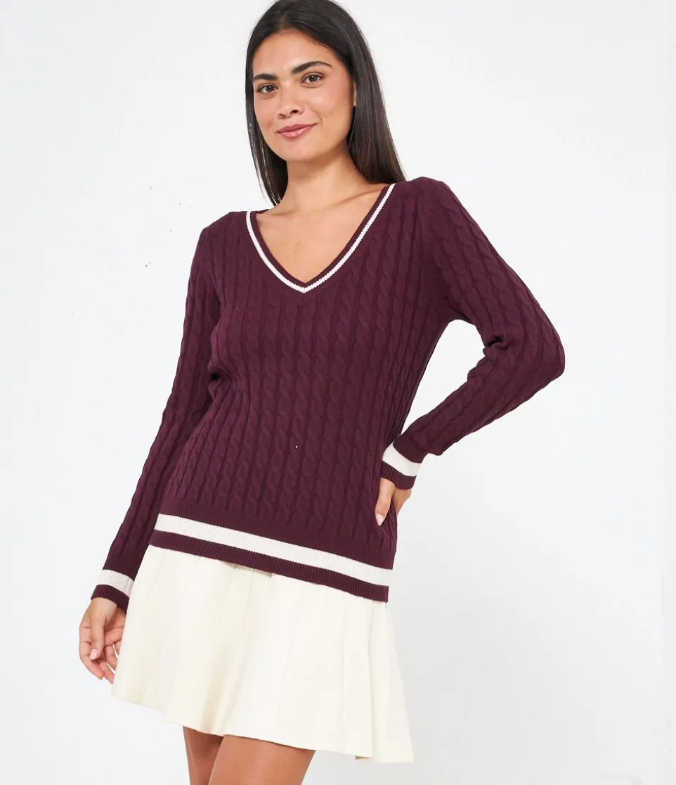 Maglia a trecce