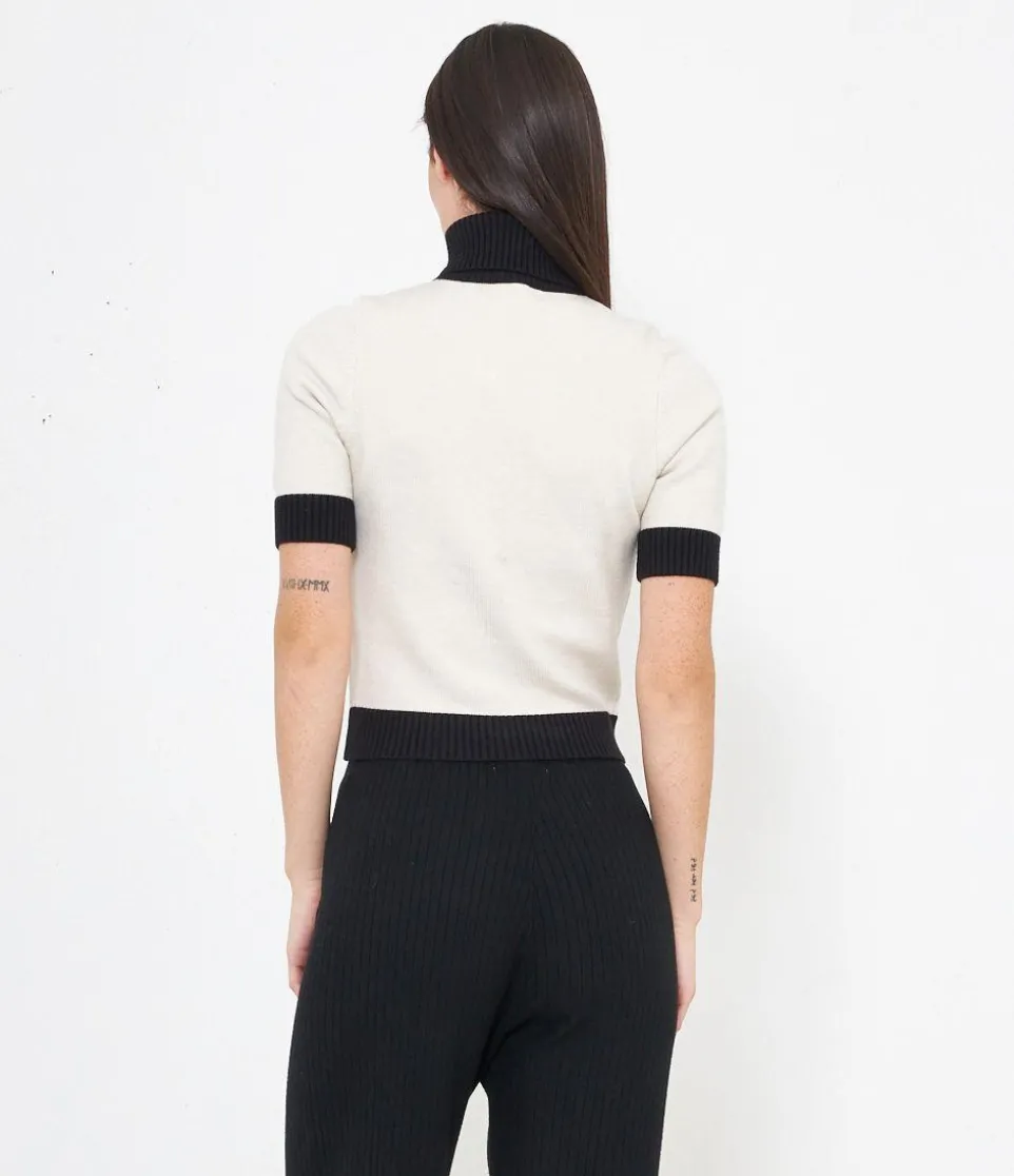 Maglia bicolor