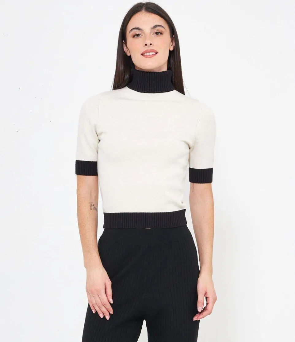 Maglia bicolor