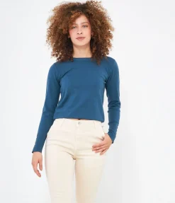Maglia con bottoni ai polsi