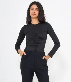 Maglia con drappeggio