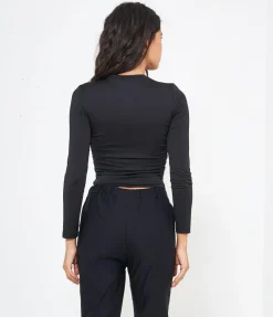 Maglia con drappeggio