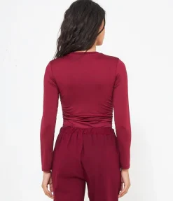 Maglia con drappeggio