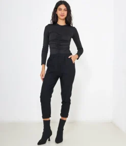 Maglia con drappeggio