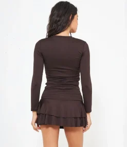 Maglia con drappeggio