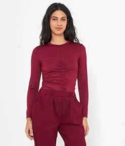 Maglia con drappeggio