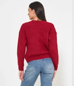 Maglia con paillettes