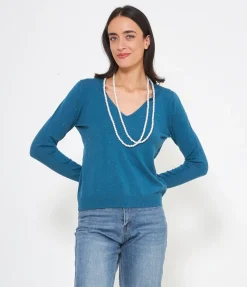 Maglia con perle