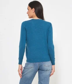 Maglia con perle