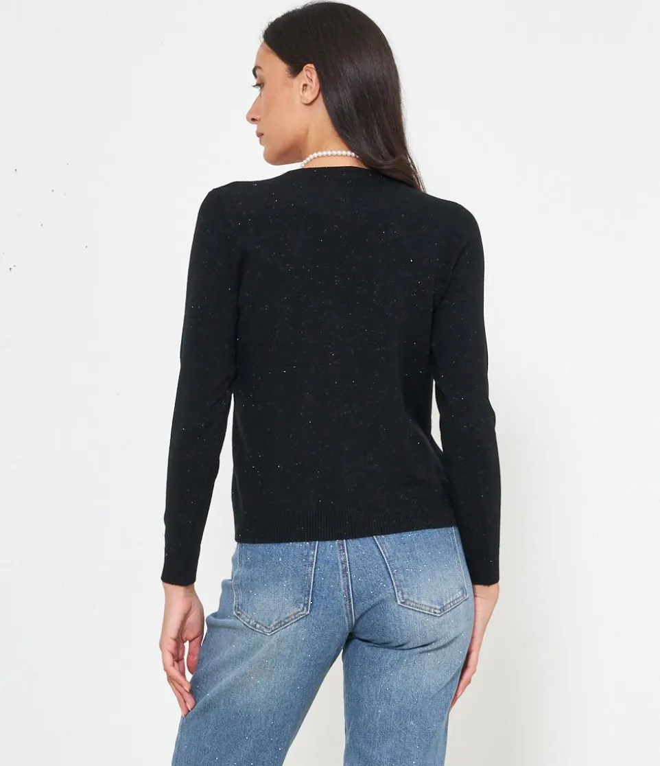 Maglia con perle