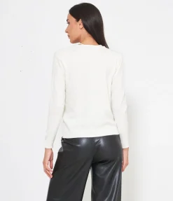 Maglia con perle